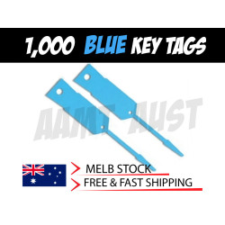 Blue Disposable Arrow Key Tags